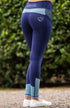 BARE Performance Riding Tights - Oxford Neon Blue