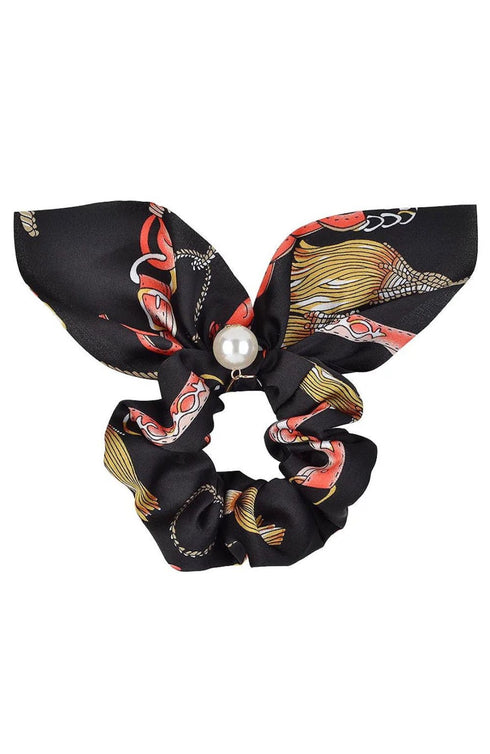 Handmade Silk Bunny Scrunchie