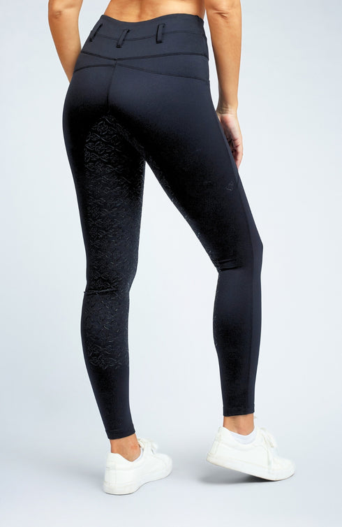 BARE FlexForm Sculpting Riding Tights - Black