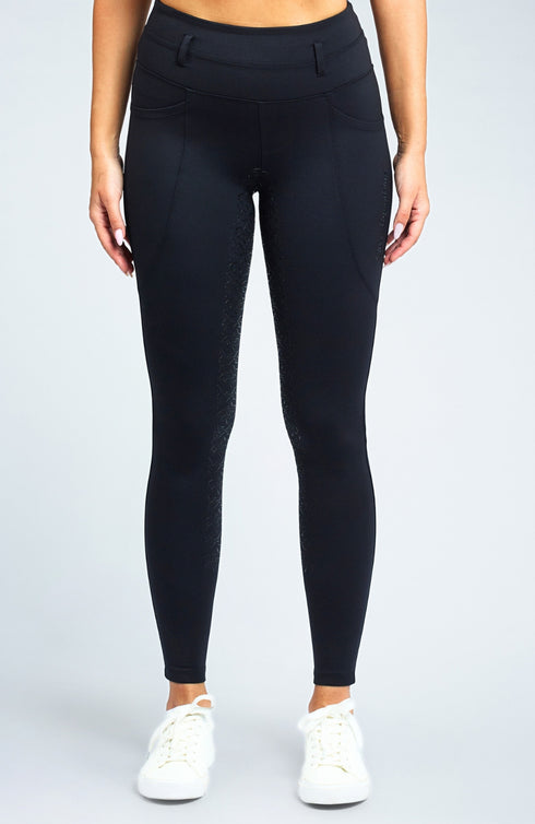BARE FlexForm Sculpting Riding Tights - Black