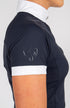 BARE Pro Mesh Competition Shirt - Navy and White