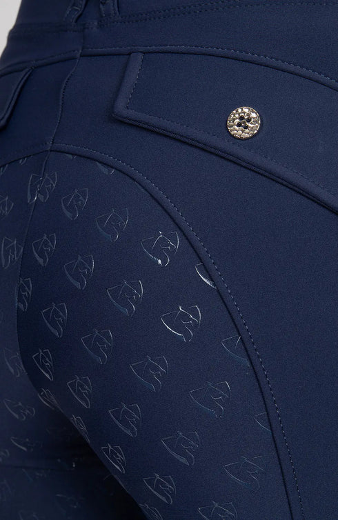 BARE Sculpt Hybrid Riding Breeches - Midnight Navy