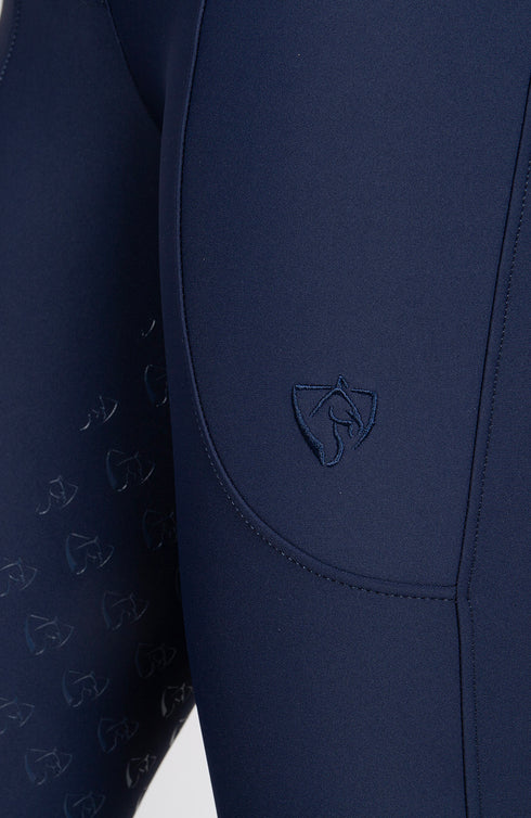 BARE Sculpt Hybrid Riding Breeches - Midnight Navy