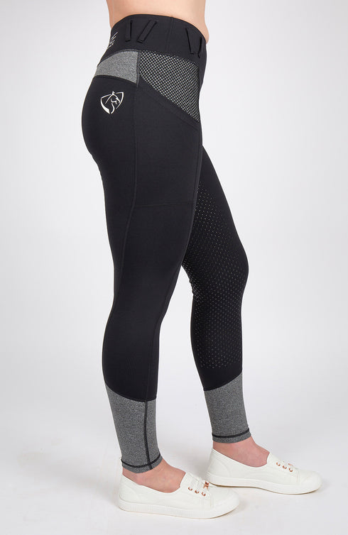 BARE Performance Riding Tights - Stormy Rider