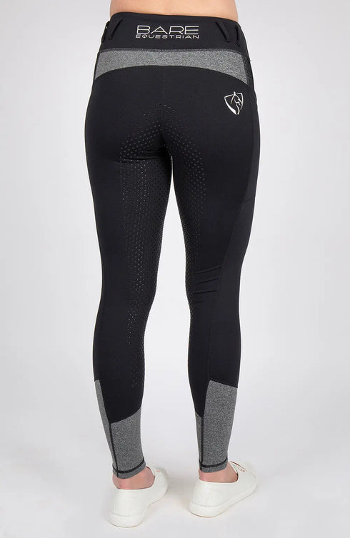 Youth Performance Riding Tights - Stormy Rider
