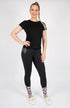 BARE Logo Riding T-Shirt - Black