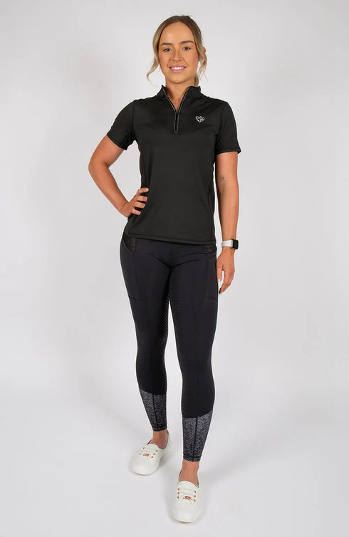 BARE Windsor Sunsafe Riding Shirt - Black