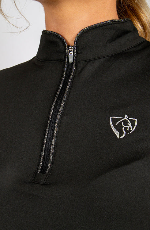 BARE Windsor Sunsafe Riding Shirt - Black