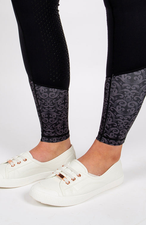 Youth Performance Riding Tights - Empress