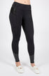BARE Performance Riding Tights - Black Croc