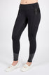 BARE Performance Riding Tights - Black Croc