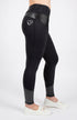 BARE Performance Riding Tights - Black Croc