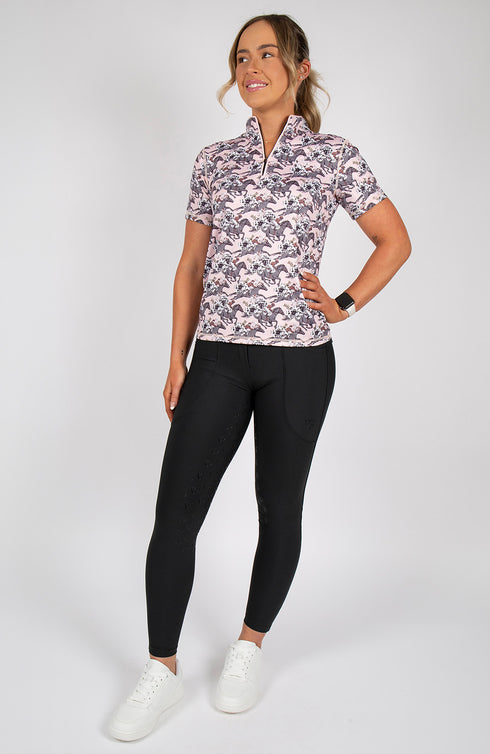BARE Heritage Bloom Sunsafe Riding Shirt