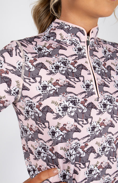 BARE Heritage Bloom Sunsafe Riding Shirt