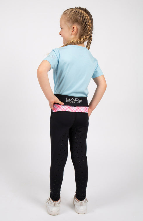 BARE Babes Performance Riding Tights - Roseberry