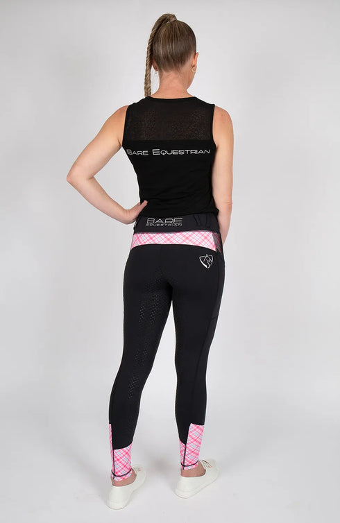 BARE Performance Riding Tights - Roseberry