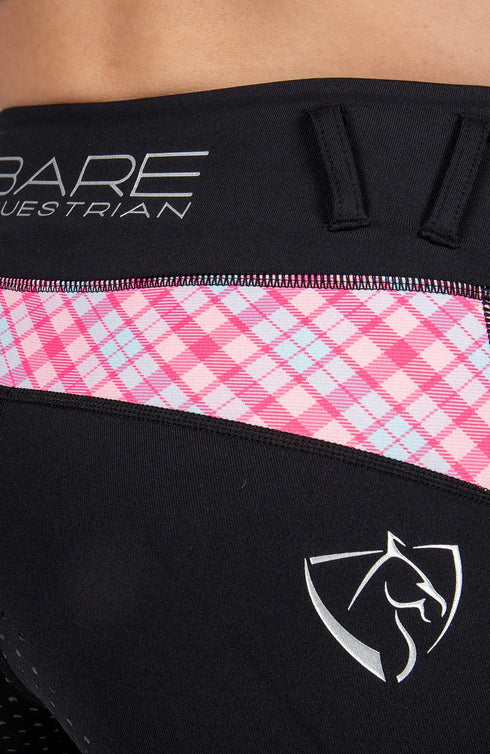 No Grip BARE Performance Riding Tights - Roseberry