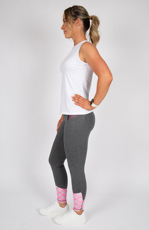 BARE Tank Top - White/White