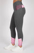 Youth Performance Riding Tights - Grey Roseberry