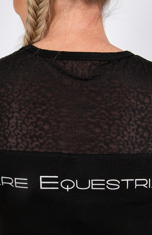 Youth BARE Leopard Tank Top - Black