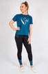 BARE Performance Riding Tights - Teal Glamour