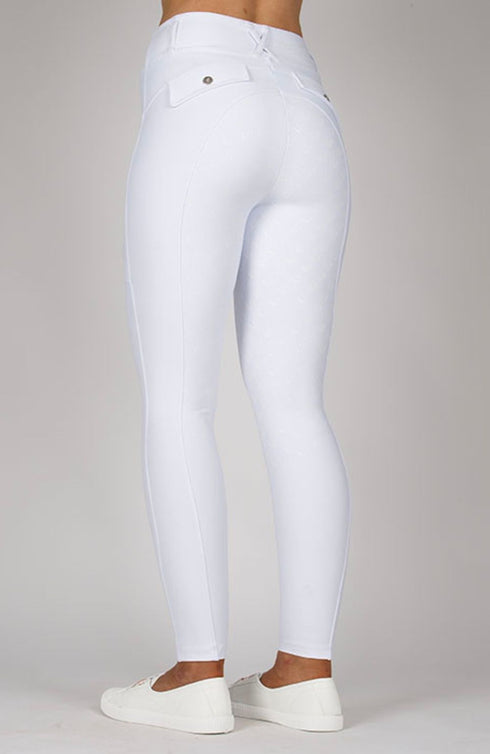 BARE Sculpt Hybrid Riding Breeches - White