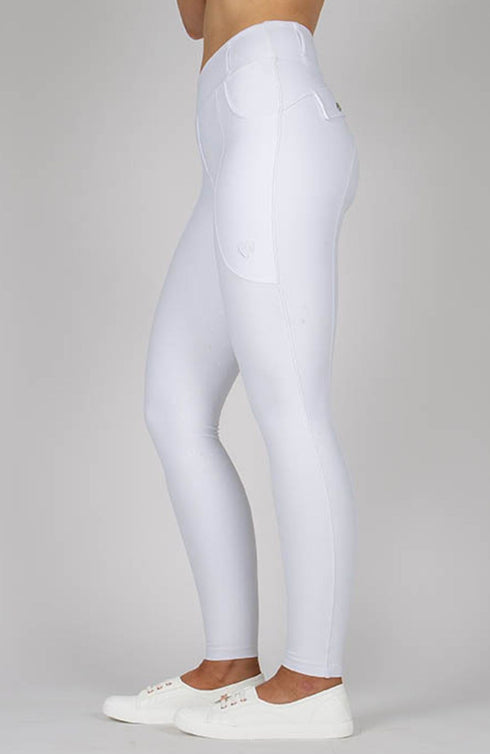 BARE Sculpt Hybrid Riding Breeches - White
