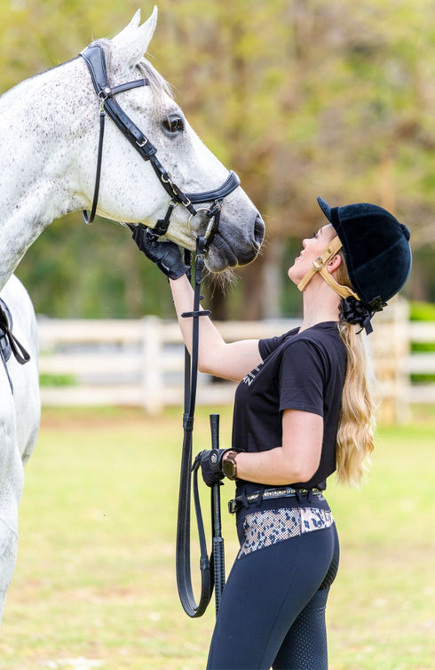 BARE Performance Riding Tights - Leopard