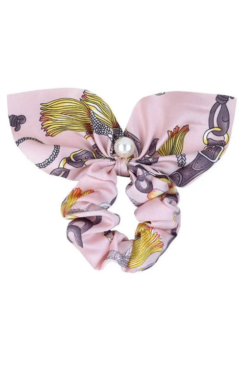 Handmade Silk Bunny Scrunchie