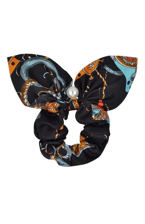 Handmade Silk Bunny Scrunchie