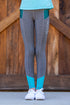 Youth Performance Riding Tights - Pop