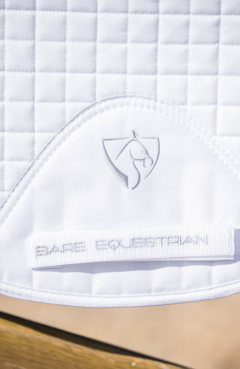 BARE Deluxe Merino Saddle Pad - White