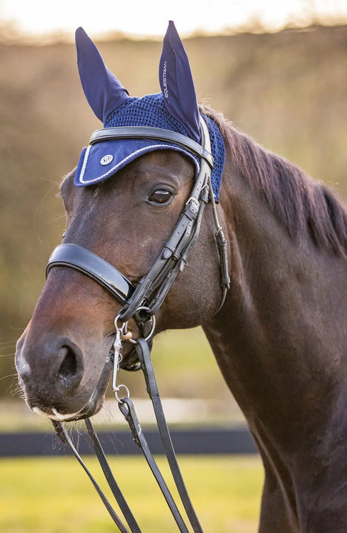 BARE Horse Wear - 'Pro Ears' Ear Bonnet - Navy