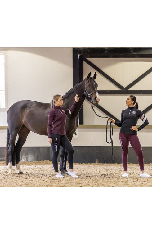 Royal Riding Club - Kensington Riding Tights - Merlot