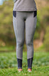 Youth Performance Riding Tights - Grey Cat