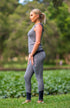 BARE Performance Riding Tights - Grey Cat