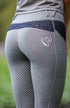 Youth Performance Riding Tights - Grey Cat