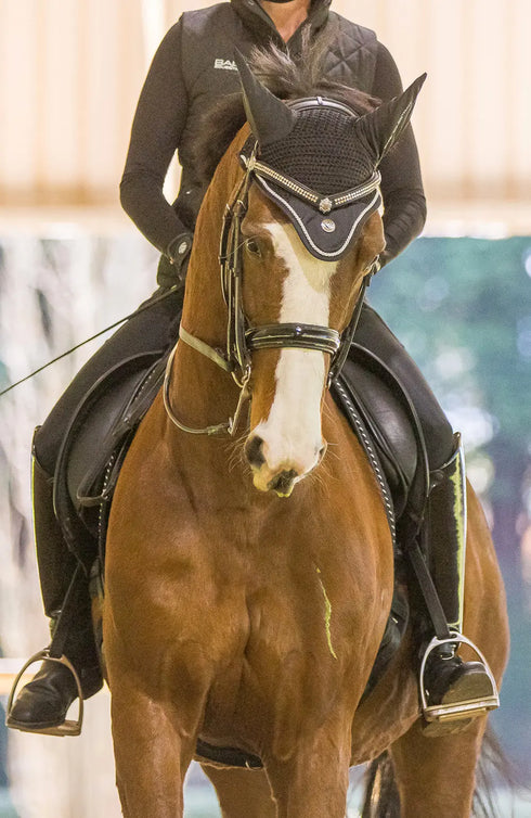 BARE Horse Wear - 'Pro Ears' Ear Bonnet - Black