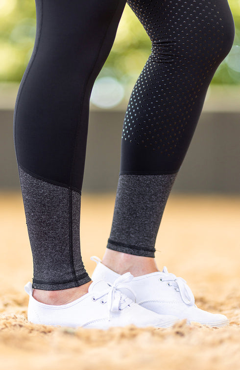 BARE Performance Riding Tights - Dark & Stormy