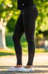 Youth Performance Riding Tights - Black Cat