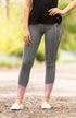BARE Performance Riding Tights - Grey Lilac Rose Gold