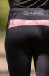 BARE Performance Riding Tights - Black Lilac Rose Gold