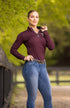 Royal Riding Club - Balmoral Baselayer - Merlot