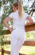 No Grip BARE Riding Tights - Snow White