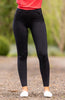 No Grip BARE Riding Tights - Black Rider