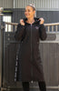 BARE Candace Lightweight Waterproof Long Jacket (Mesh Lined) - Black BARE Equestrian