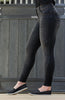 BARE Equestrian black denim riding breeches