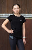 Youth BARE Emblem T-Shirt - Black and Silver