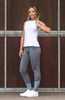 BARE Tank Top - White/White