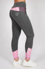 Youth Performance Riding Tights - Grey Roseberry BARE Equestrian